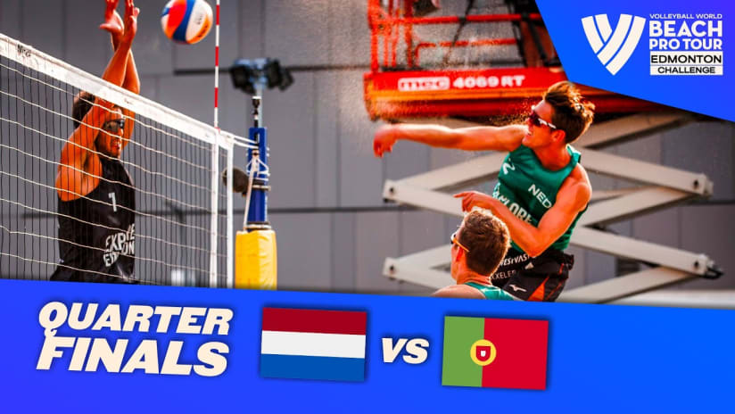 Varenhorst/Luini vs. Pedrosa/Campos - Quarter Finals Highlights Edmonton 2023 #BeachProTour