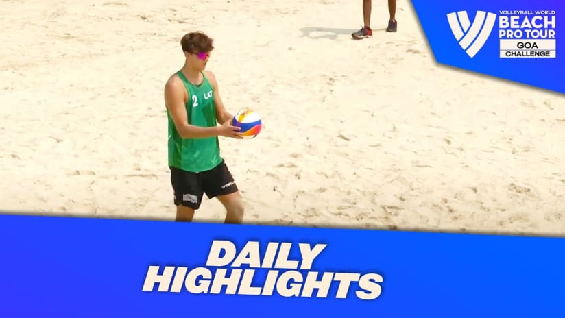 Daily Highlights Men's - Day 1 | Highlights Goa 2023 #BeachProTour