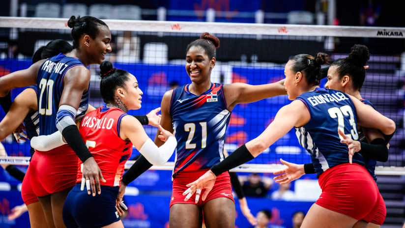 China (CHN) vs. Dominican Republic (DOM) women - Pool 5 - Preliminary Phase #5554801