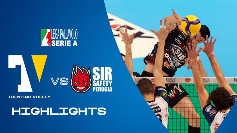 Trentino vs. Perugia | Highlights | Supercoppa | Semifinal