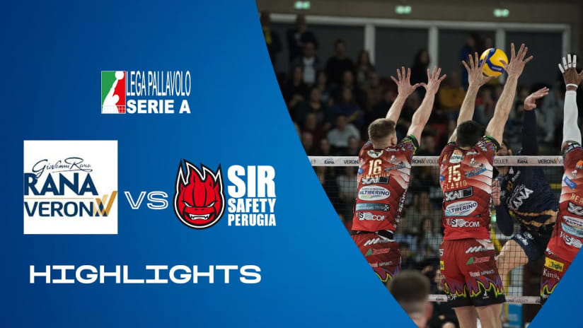 Verona vs. Perugia | Highlights | Superlega | 7a Giornata