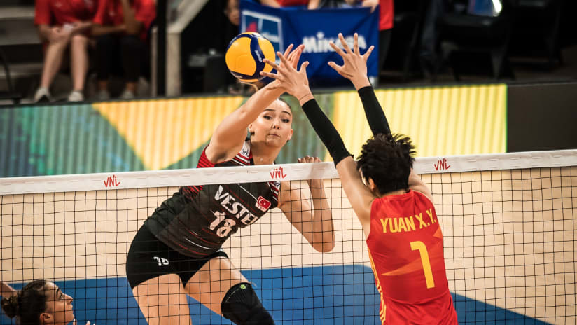 China (CHN) vs. Türkiye (TUR) women - Final 1-2 #5864091