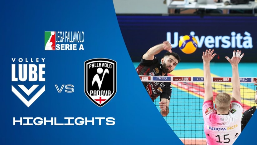 Civitanova vs. Padova | Highlights | Superlega | 13a Giornata