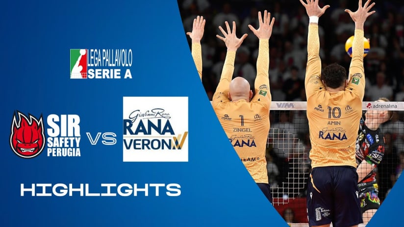 Perugia vs. Verona | Highlights | Superlega | 18a Giornata