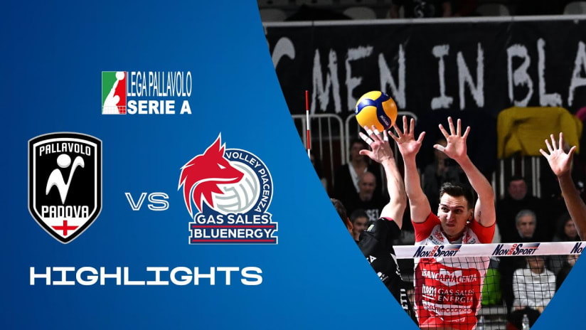 Padova vs. Piacenza | Highlights | Superlega | 12a Giornata
