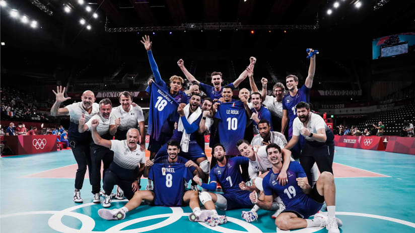 Tokyo 2020 Olympic Games men's champions France