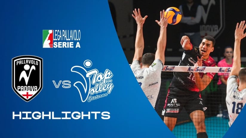 Padova vs. Cisterna | Highlights | Superlega | 4a Giornata