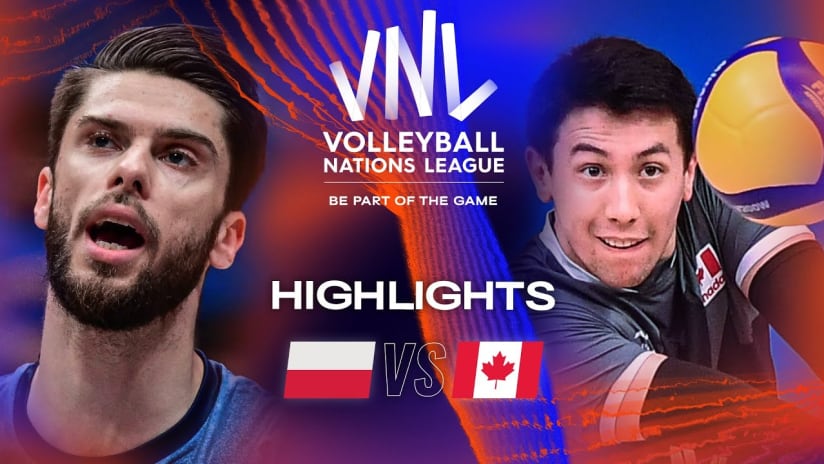 🇵🇱 POL vs. 🇨🇦 CAN - Highlights Week 3 | Men's VNL 2023