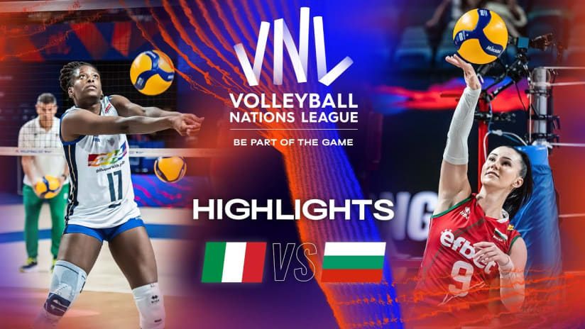 🇮🇹 ITA vs. 🇧🇬 BUL - Highlights Week 2 | Women's VNL 2023