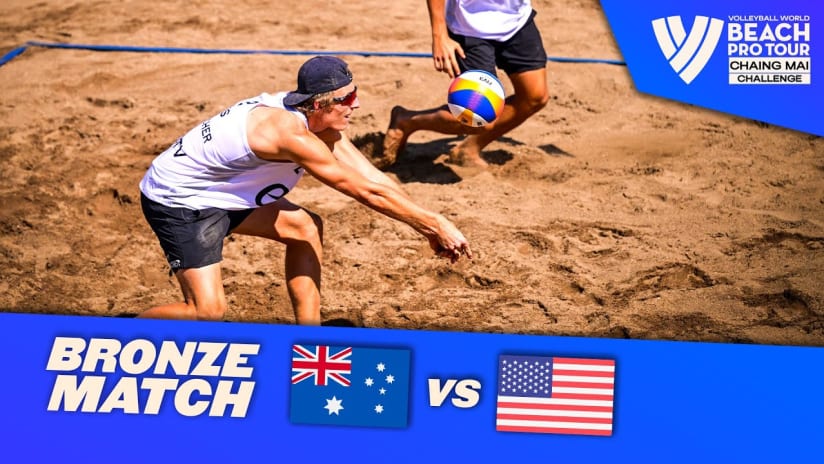 Nicolaidis/Carracher vs. Evans/Budinger - Bronze Match Highlights | Chiang Mai 2023 #BeachProTour