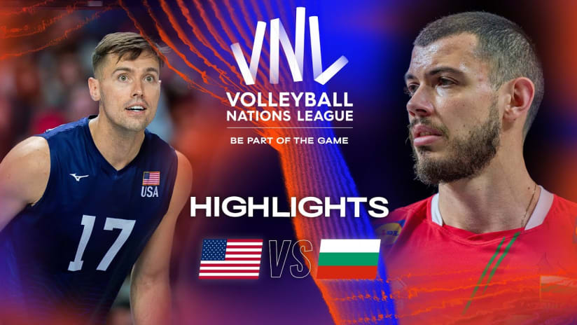 🇺🇸 USA vs. 🇧🇬 BUL - Highlights Week 3 | Men's VNL 2023
