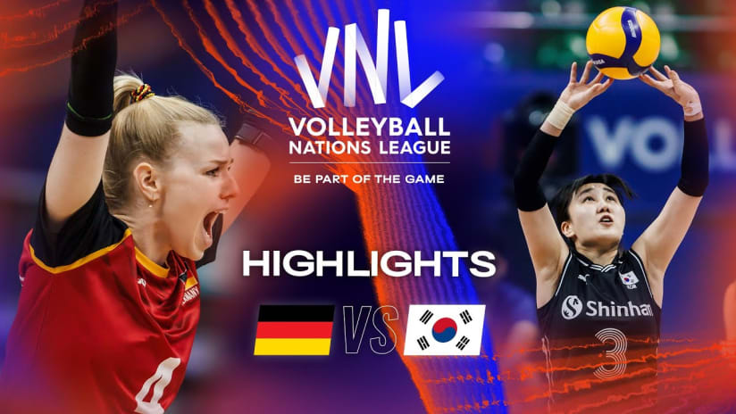 🇩🇪 GER vs. 🇰🇷 KOR - Highlights Week 2 | Women's VNL 2023