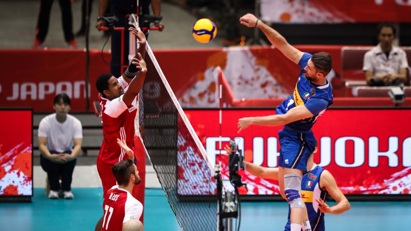 Poland and Italy have some of the most explosive hitters in international volleyball