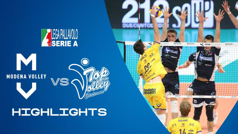 Modena vs. Cisterna | Highlights | Superlega | 18a Giornata