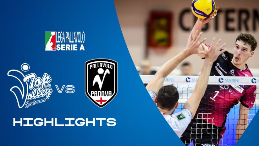 Cisterna vs. Padova | Highlights | Superlega | 15a Giornata