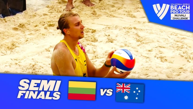 Stankevicius/Knasas vs. Hodges/Schubert - Semi Finals Highlights | Nuvali 2023 #BeachProTour
