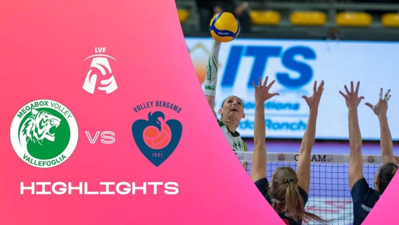 Vallefoglia vs. Bergamo | Highlights | LVF A1 | 2a Giornata - Ritorno