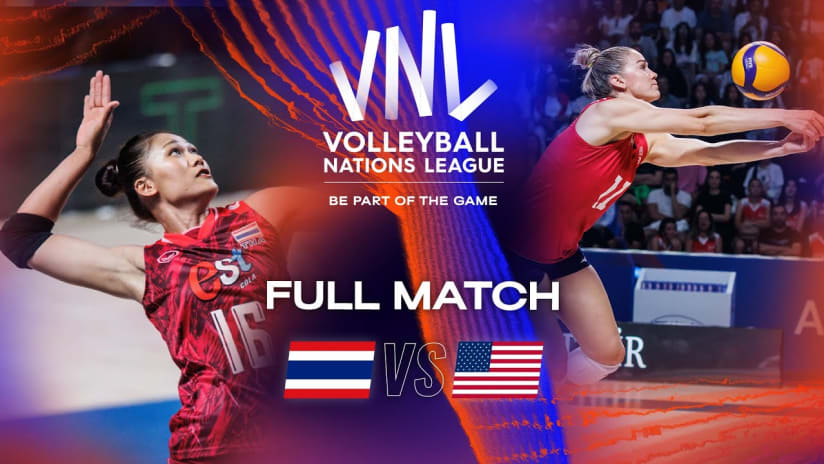 THA 🇹🇭 vs. USA 🇺🇸 - Full Match | Women's VNL 2023