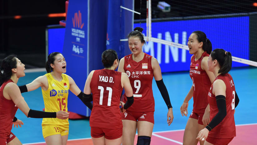Zhang Changning leads China as captain in 2021 VNL