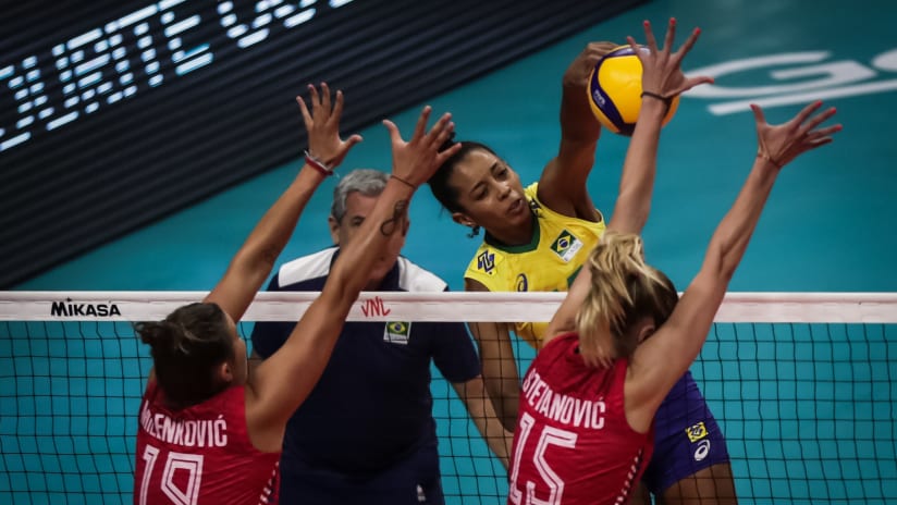 Volleyball Nations League 2022 Brasilia Women - BRAvs SRB-15