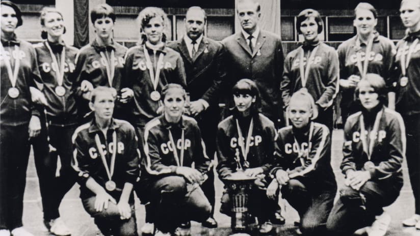 1970 world champions Soviet Union
