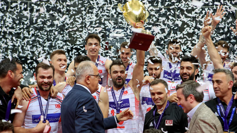 Turkish men triumph as European Golden League winners (source: cev.eu)