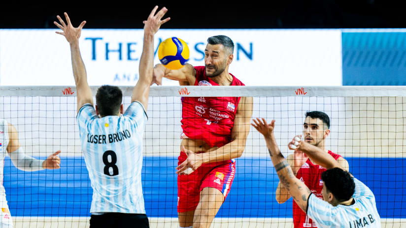 Argentina (ARG) vs. Serbia (SRB) men - Pool 5 - Preliminary Phase #5611175