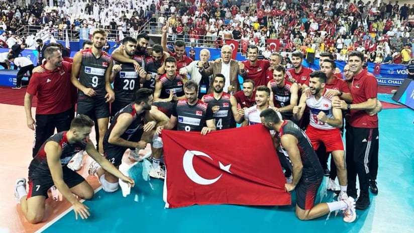 Volleyball Challenger Cup 2023 winners Türkiye (source: tvf.org.tr)
