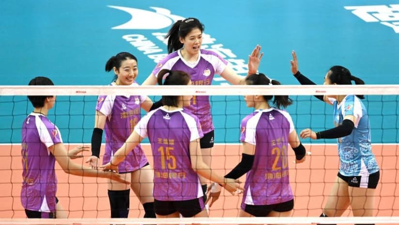 2023 FIVB Volleyball Women’s Club World Championship hosts Tianjin Bohai Bank (source: Xinhua News)