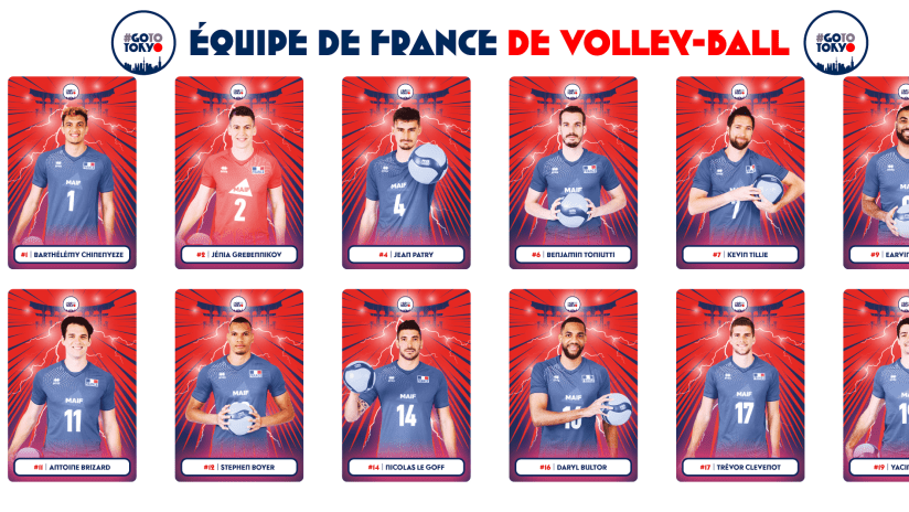 France’s Olympic roster