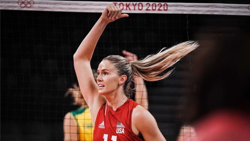東京オリンピック  アメリカ合衆国 バレーボール Tokyo Olympic Games - USA Volleyball