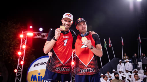 Brilliant Mol and Sørum secure Doha Elite16 title