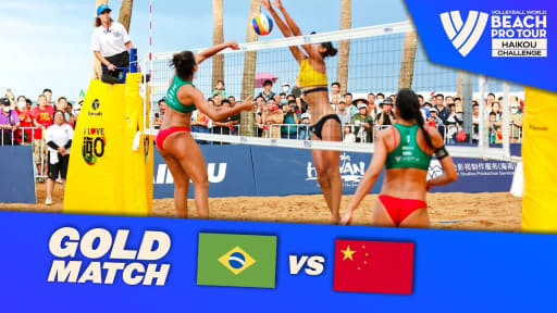 Carol/Barbara vs. Zhu Lingdi/Sh. T. Cao - Gold Match Highlights | Haikou 2023 #BeachProTour