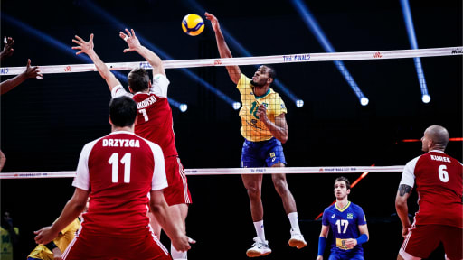 Brazil defeat Poland in final to claim their first VNL title