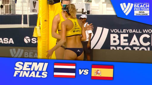 Naraphornrapat/Worapeerachayakorn vs. Álvarez M/Moreno - Bronze Match Highlights Goa 2023