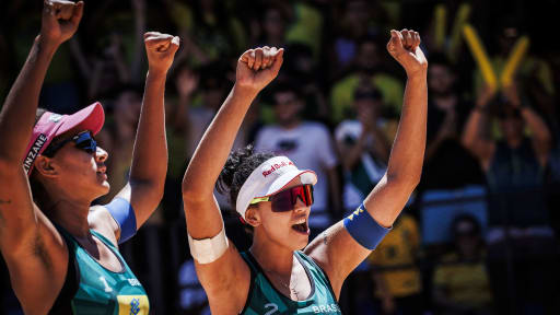 Duda & Ana Patricia win all-Brazilian Joao Pessoa final