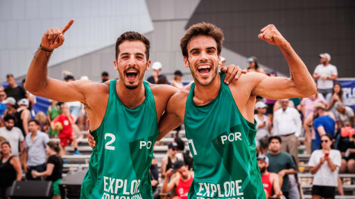 Pedrosa e Campos vincono il primo titolo internazionale del Portogallo in 24 anni