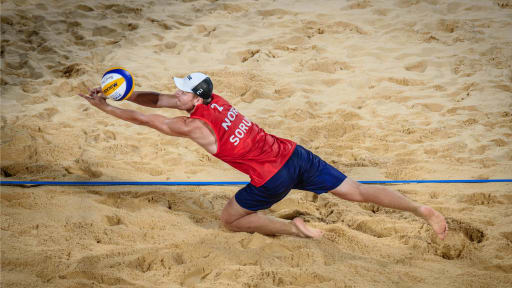 Siatkówka plażowa celebruje trzech nowych medalistów olimpijskich w rozgrywkach mężczyzn