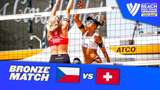 Hermannova/Stochlova vs. Esmée/Zoé - Bronze Match Highlights Edmonton 2023 #BeachProTour