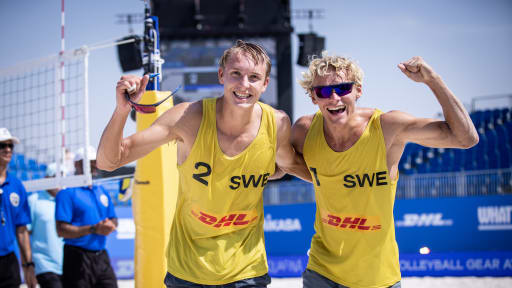 Ahman & Hellvig earn second Beach Pro Tour gold