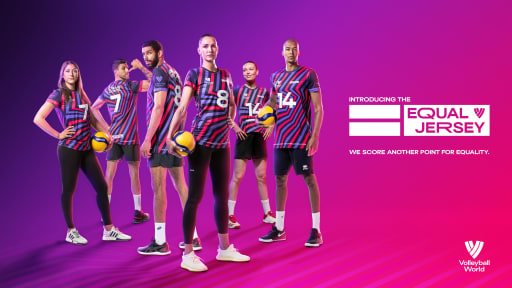Volleyball World lança a ‘Camisa da Igualdade’