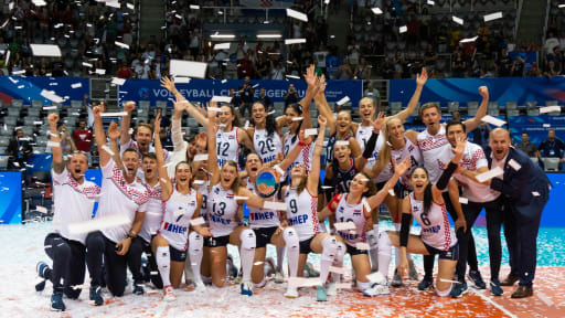Croatia and Cuba secure Volleyball Challenger Cup titles