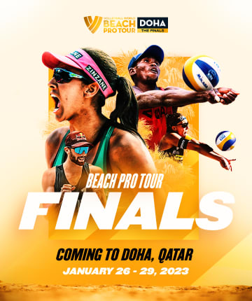 All roads lead to Doha for the Beach Pro Tour Finals