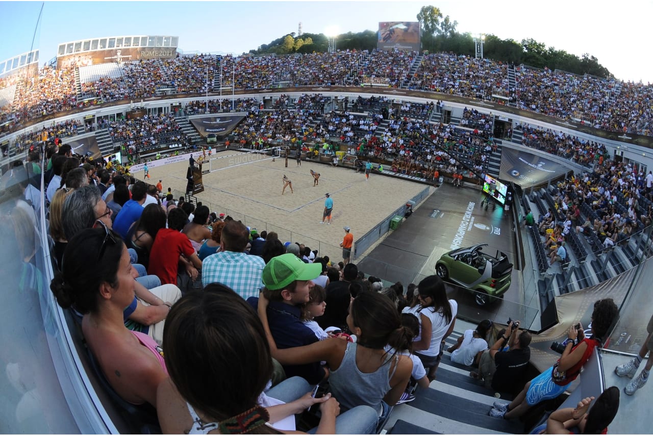 Beach volleyball returns to the Foro Italico