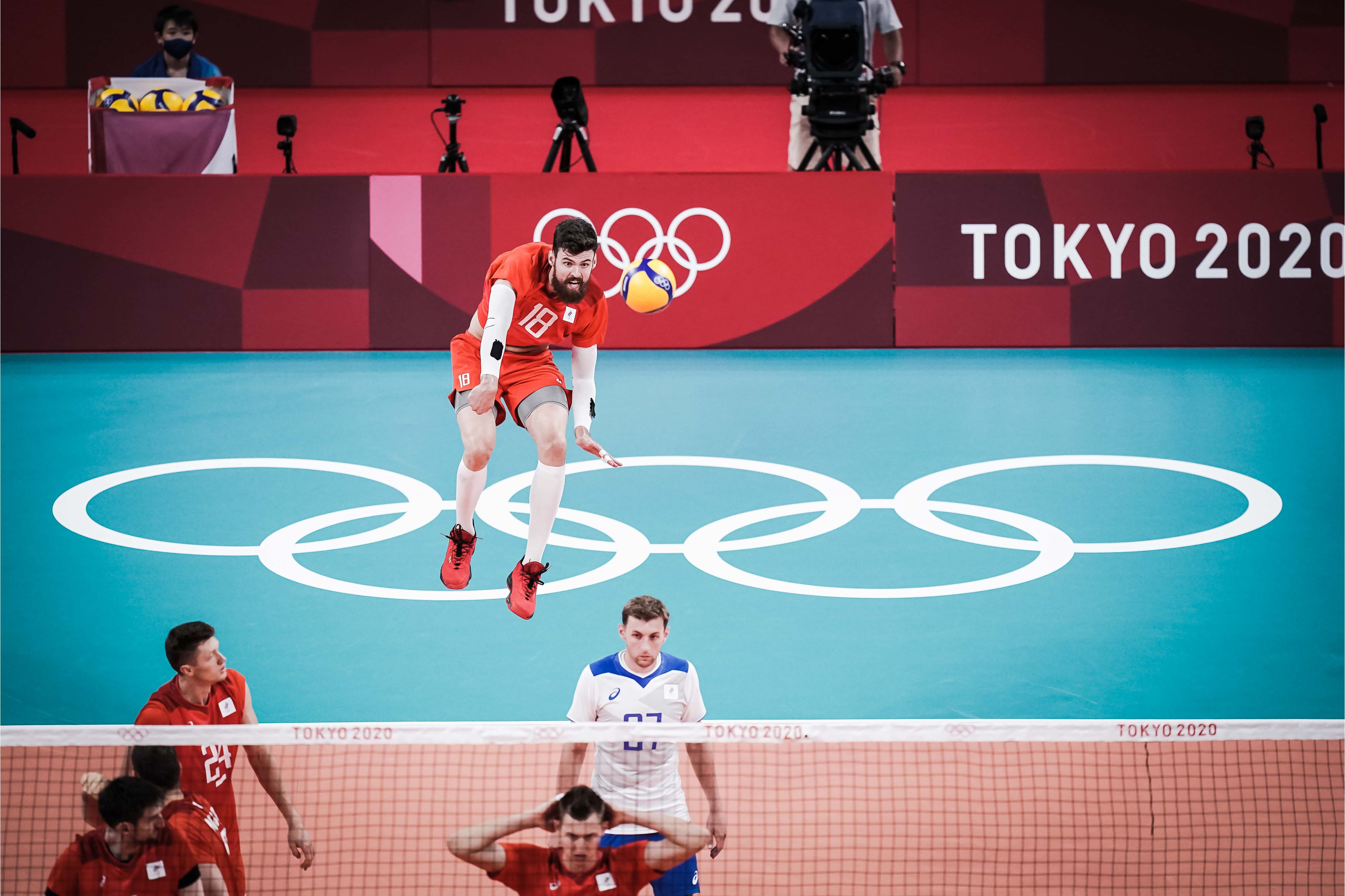 Olympic volleyball schedule
