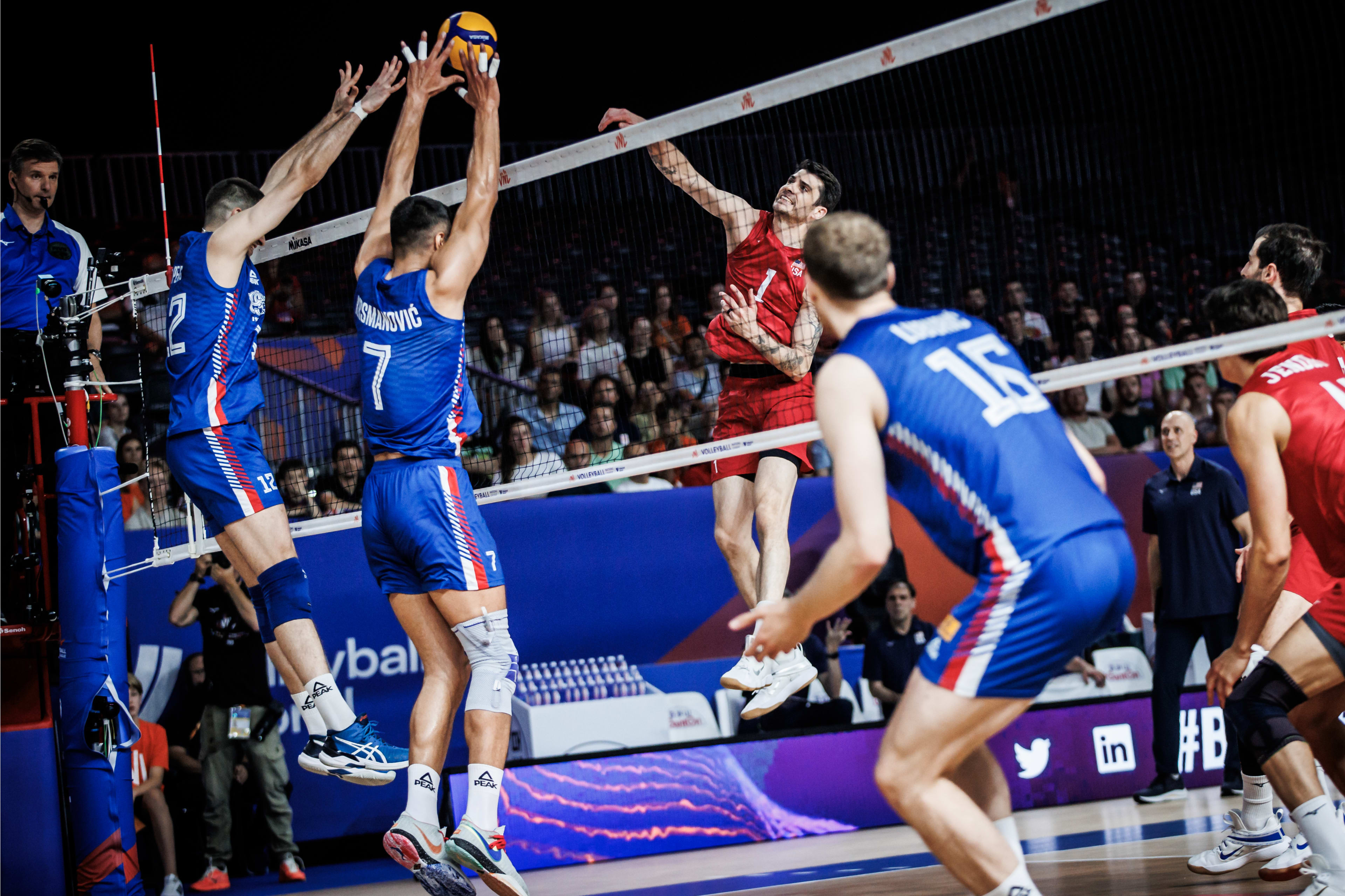 VNL | USA vs Serbia | 7/20 7:30 AM PT/9:30 AM CT | Volley Talk