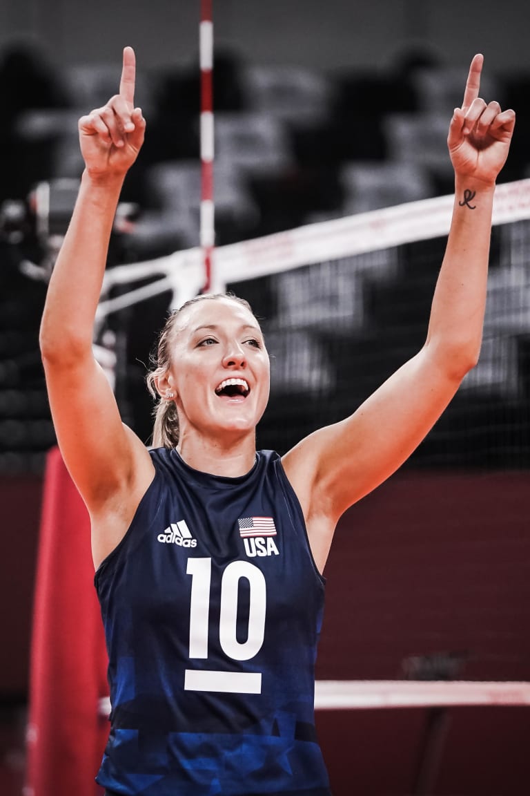 American superstar Larson is back for VNL 2023