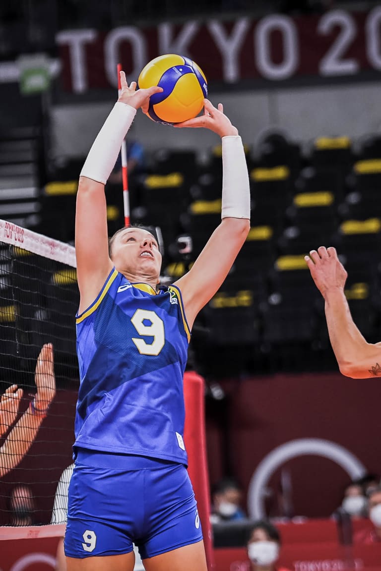 Roberta steps up for Brazil