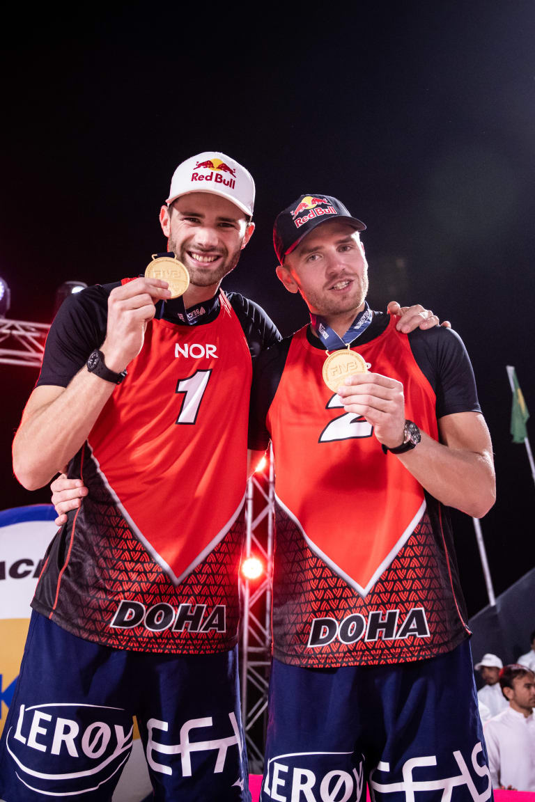 Brilliant Mol and Sørum secure Doha Elite16 title