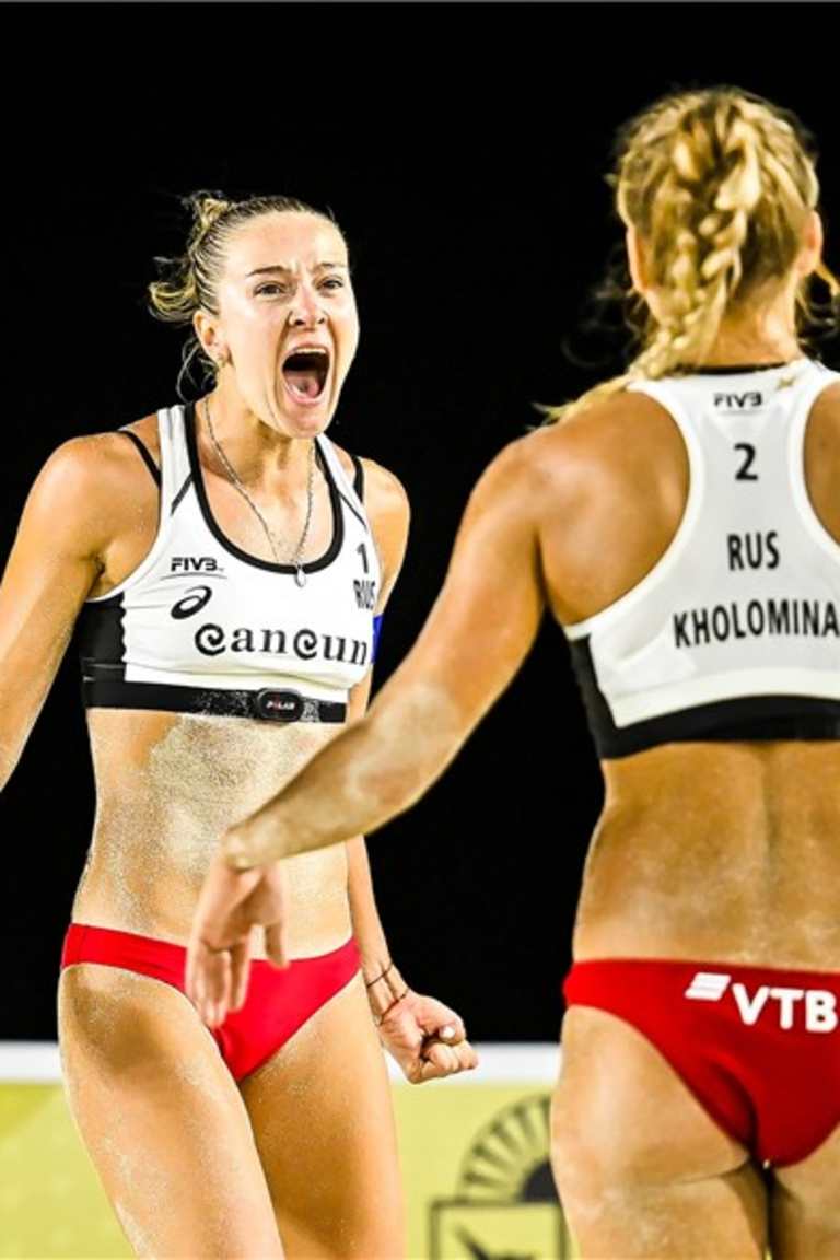 Consistency the key for Russians Makroguzova and Kholomina